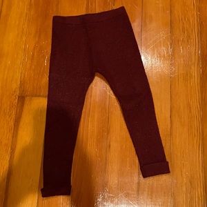 Zara Boy’s wool leggings Size 2-3